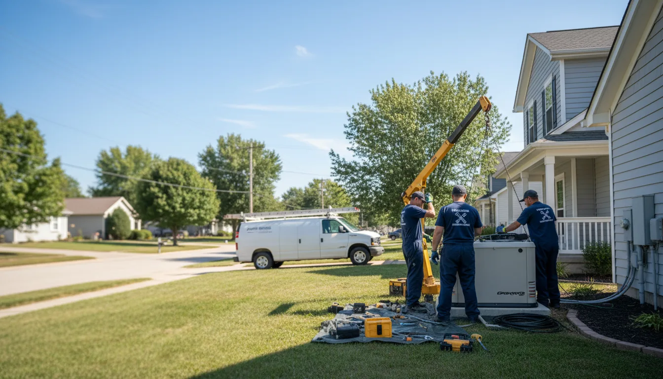 Generator Installation in Meadow Bridge, WV near me